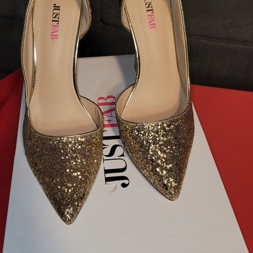 Ombre' Glitter High Heels
